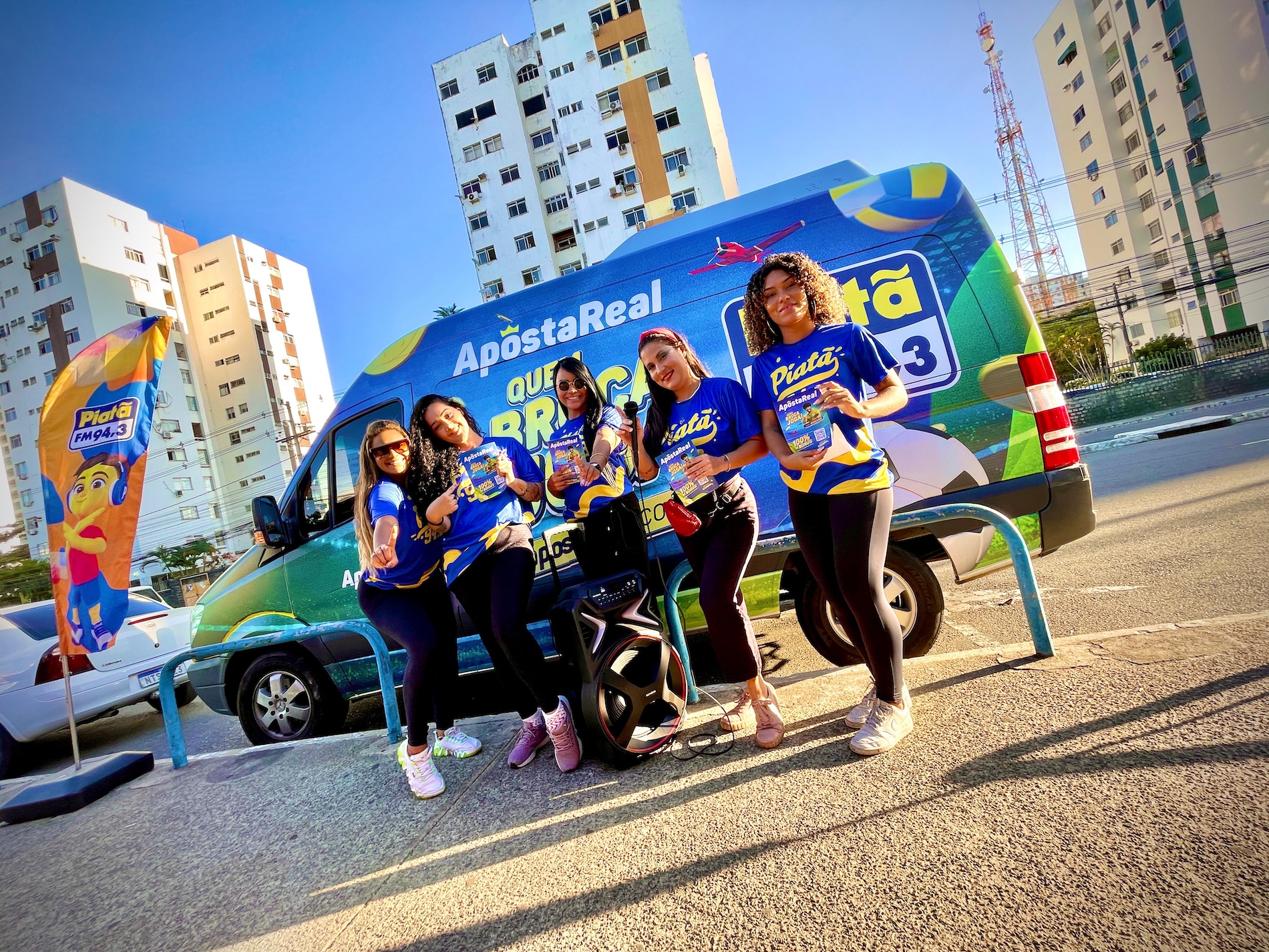 Aposta Real e Piatã FM 94.3 agitam o pré-jogo do Bahia!