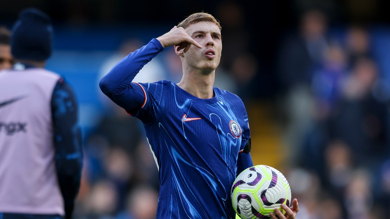Palmer em ação pelo Chelsea
