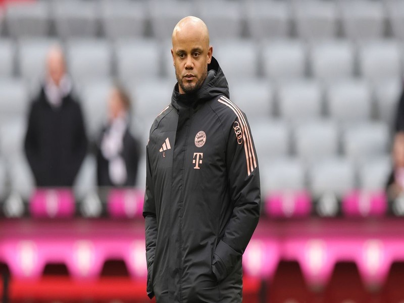 Vincent Kompany como treinador do Bayern de Munique - Reprodução: Yandex