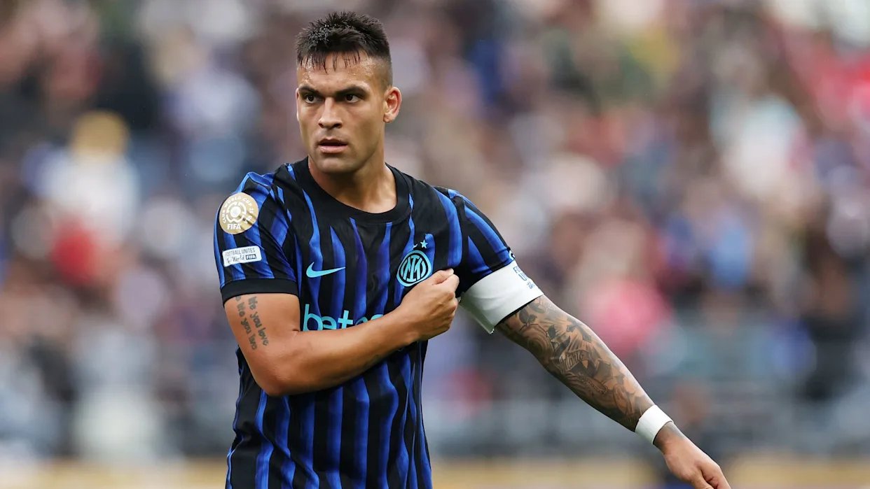 Lautaro em ação pela Inter de Milão