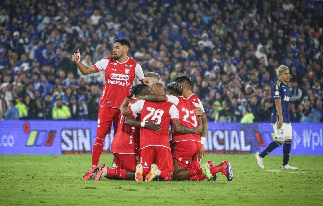 Jogadores do Santa Fe