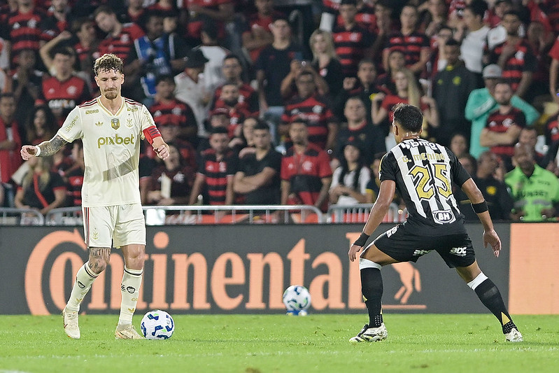 Jogadores de Flamengo e Atlético-MG na Copa do Brasil - Reprodução: Flickr Copa do Brasil